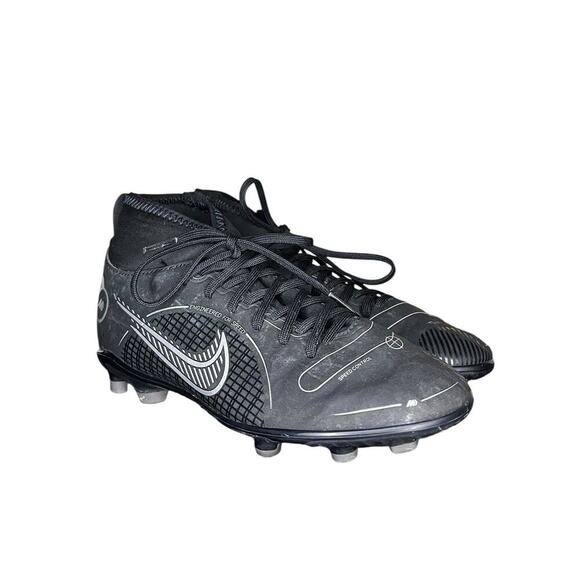 Mercurial Superfly 8 Academy FG MG ‘Shadow Pack’ Size 3Y Black - Picture 3 of 6